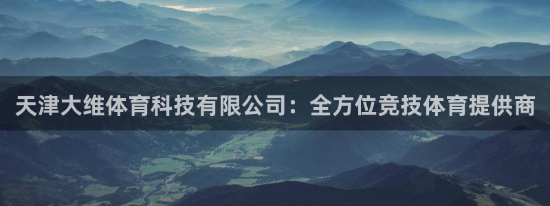 天津大维体育科技有限公司：全方位竞技体育提供商