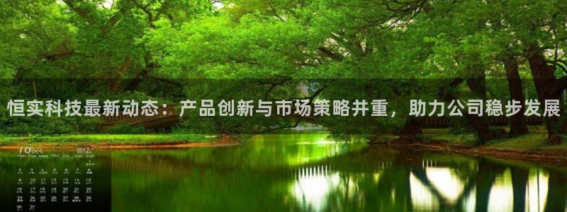 恒实科技最新动态：产品创新与市场策略并重，助力公司稳步发展